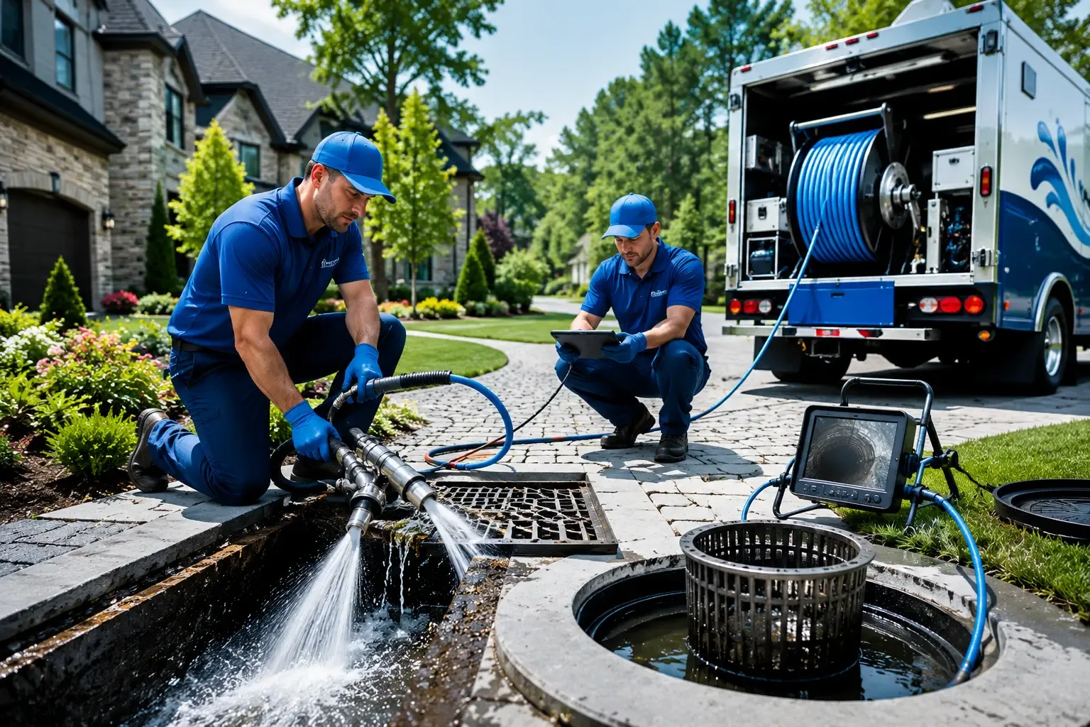 Local outdoor drain cleaning professionals in Luray, VA